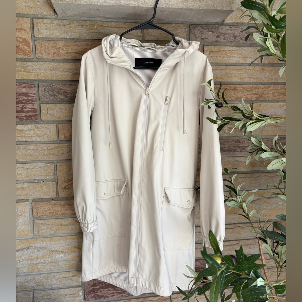 Womens Zara Basic Rain Jacket